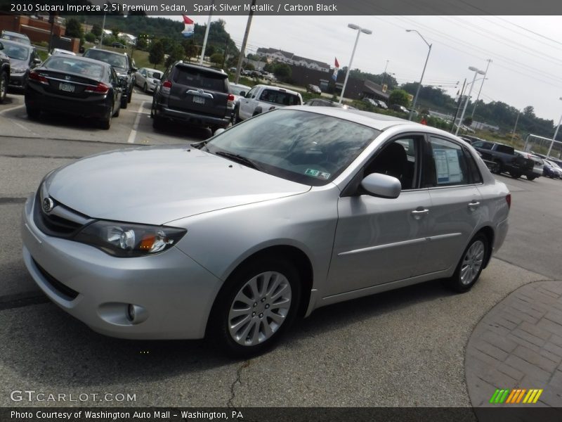 Spark Silver Metallic / Carbon Black 2010 Subaru Impreza 2.5i Premium Sedan