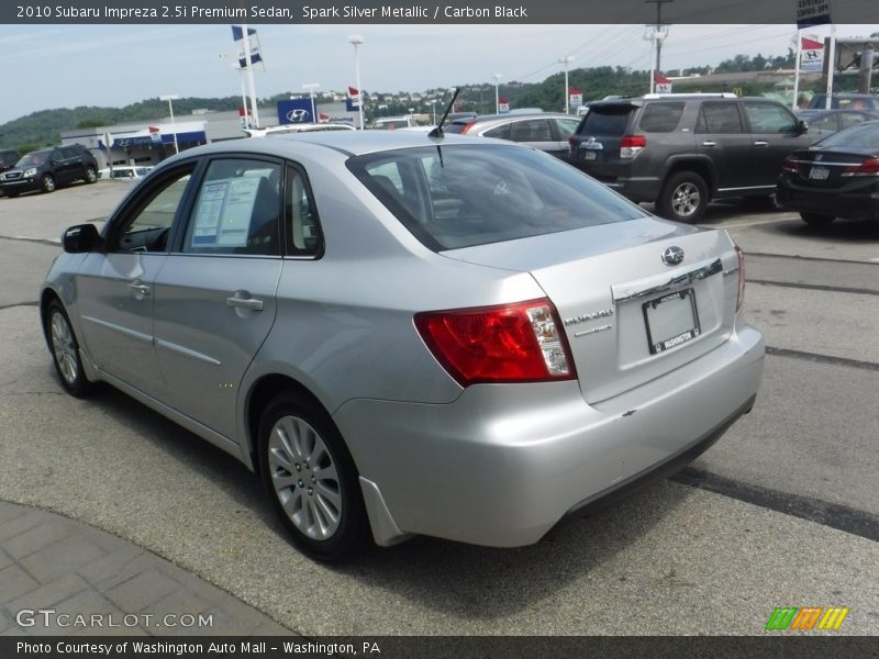 Spark Silver Metallic / Carbon Black 2010 Subaru Impreza 2.5i Premium Sedan