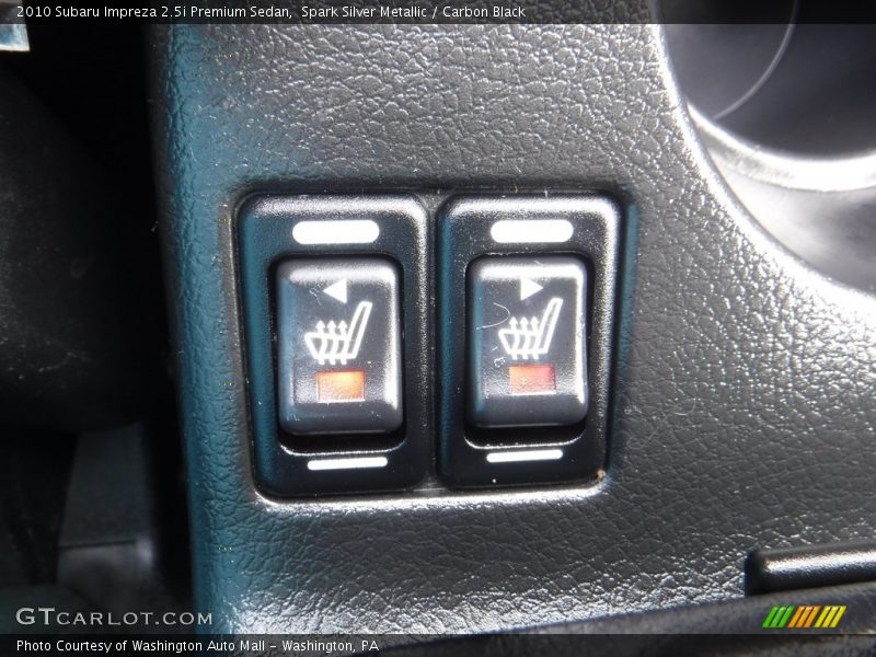 Spark Silver Metallic / Carbon Black 2010 Subaru Impreza 2.5i Premium Sedan