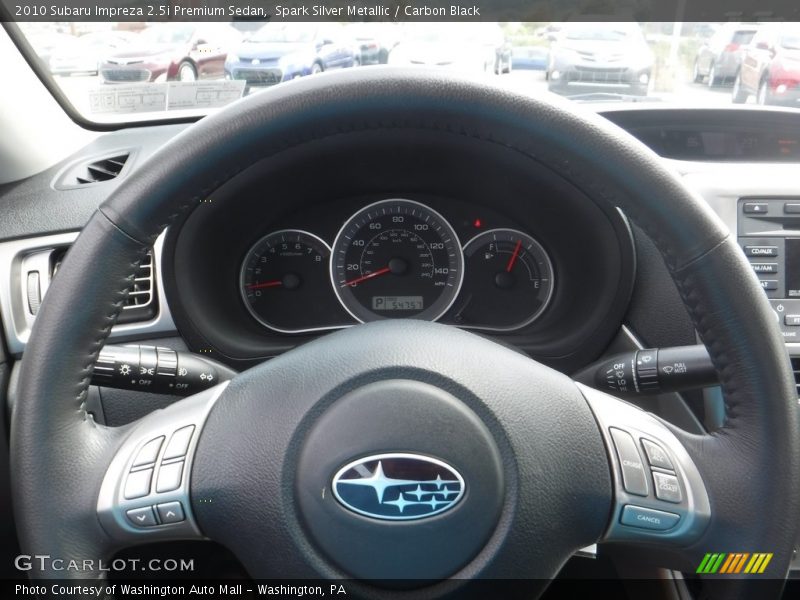 Spark Silver Metallic / Carbon Black 2010 Subaru Impreza 2.5i Premium Sedan