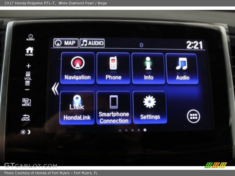 White Diamond Pearl / Beige 2017 Honda Ridgeline RTL-T