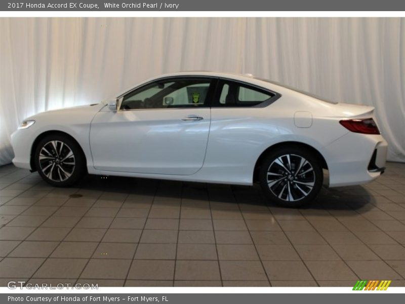White Orchid Pearl / Ivory 2017 Honda Accord EX Coupe