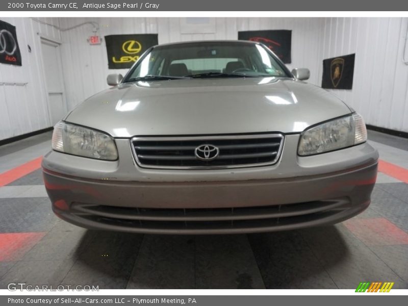 Antique Sage Pearl / Gray 2000 Toyota Camry CE