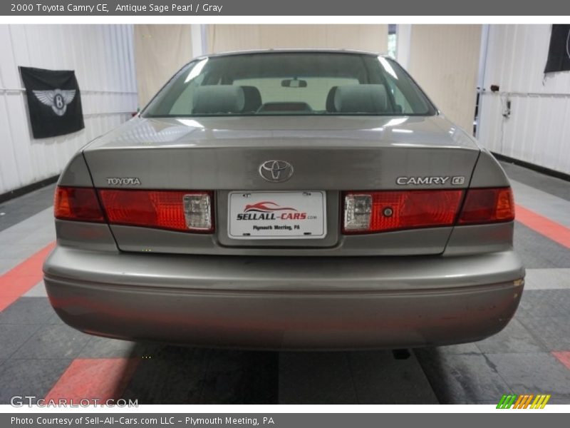 Antique Sage Pearl / Gray 2000 Toyota Camry CE