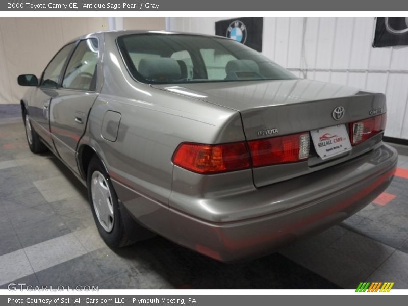 Antique Sage Pearl / Gray 2000 Toyota Camry CE