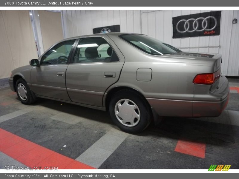 Antique Sage Pearl / Gray 2000 Toyota Camry CE