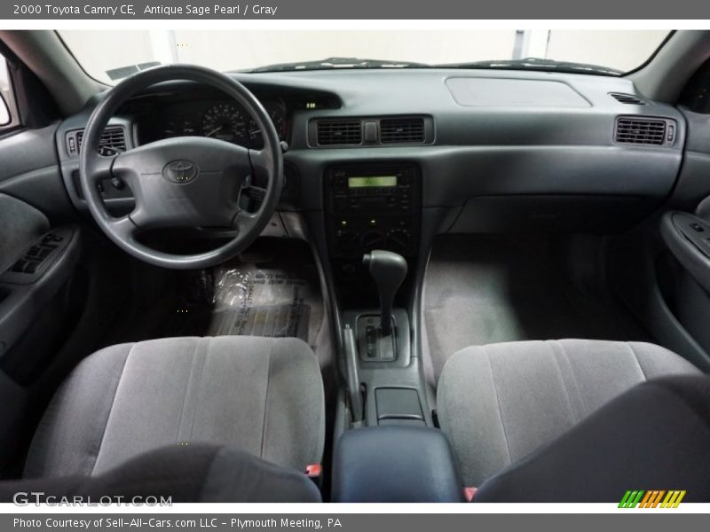 Antique Sage Pearl / Gray 2000 Toyota Camry CE