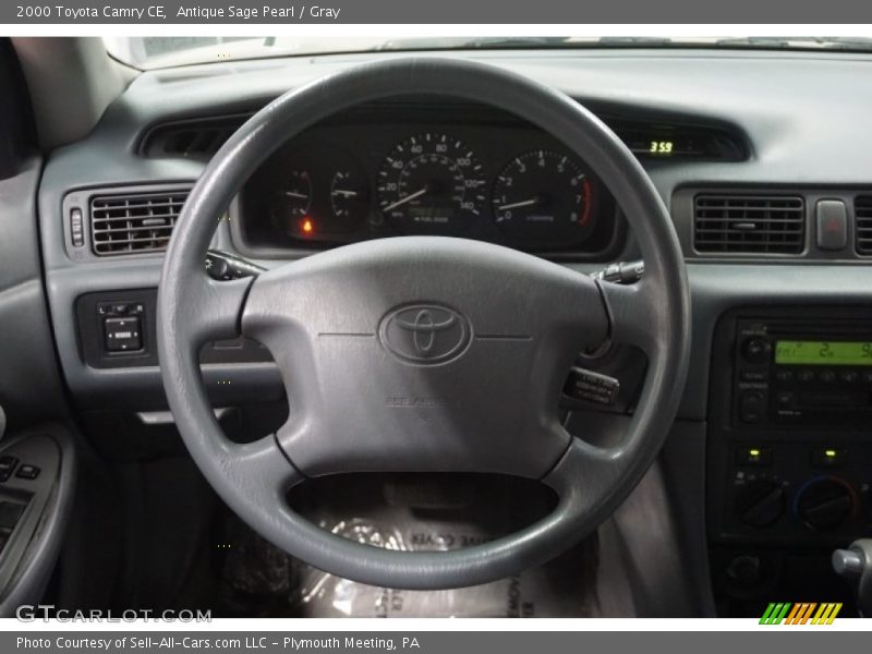 Antique Sage Pearl / Gray 2000 Toyota Camry CE
