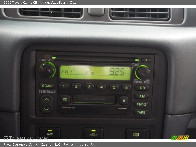 Antique Sage Pearl / Gray 2000 Toyota Camry CE