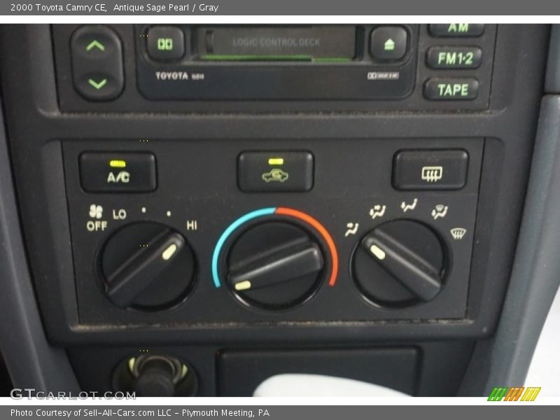 Antique Sage Pearl / Gray 2000 Toyota Camry CE