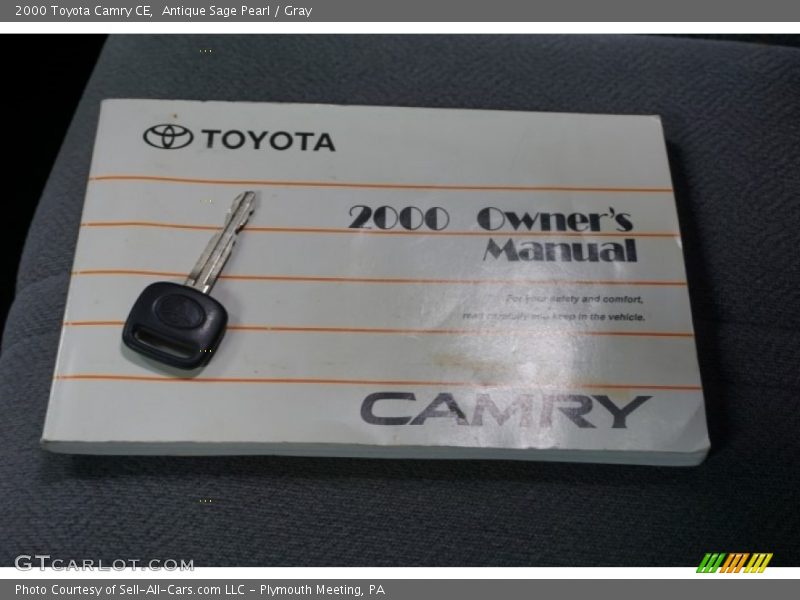 Antique Sage Pearl / Gray 2000 Toyota Camry CE
