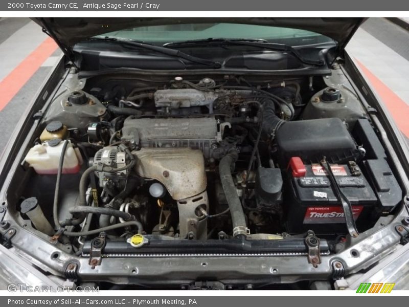 Antique Sage Pearl / Gray 2000 Toyota Camry CE