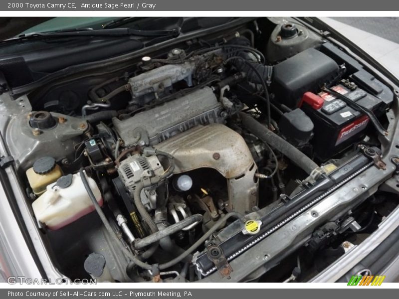 Antique Sage Pearl / Gray 2000 Toyota Camry CE