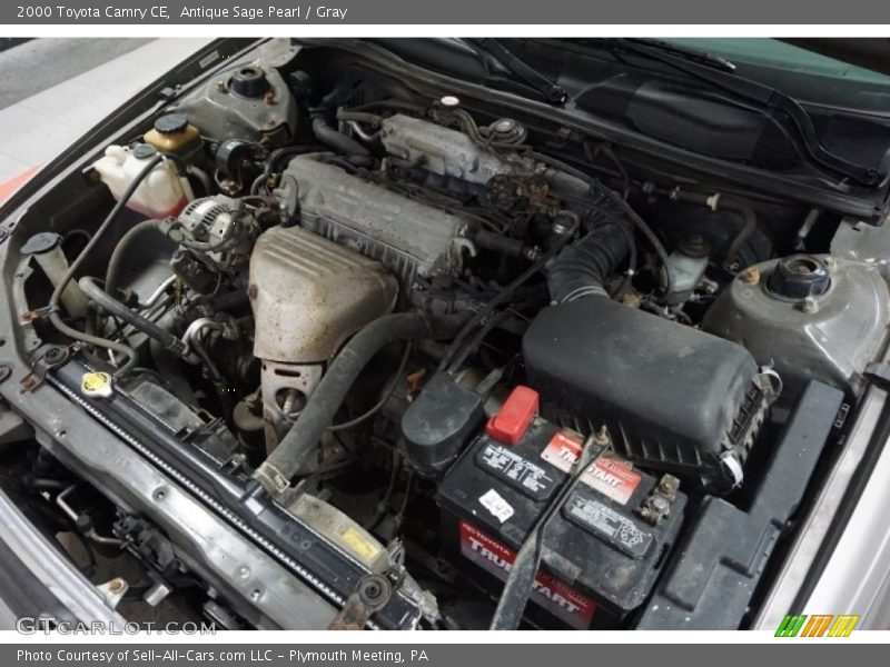 Antique Sage Pearl / Gray 2000 Toyota Camry CE