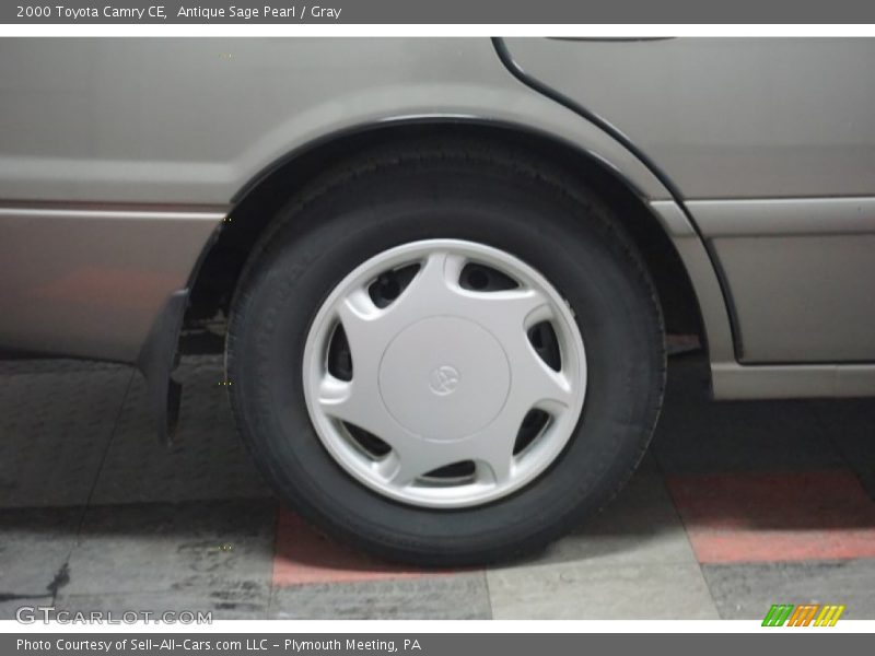 Antique Sage Pearl / Gray 2000 Toyota Camry CE