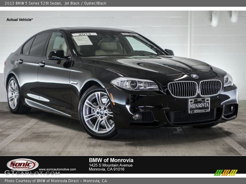 Jet Black / Oyster/Black 2013 BMW 5 Series 528i Sedan