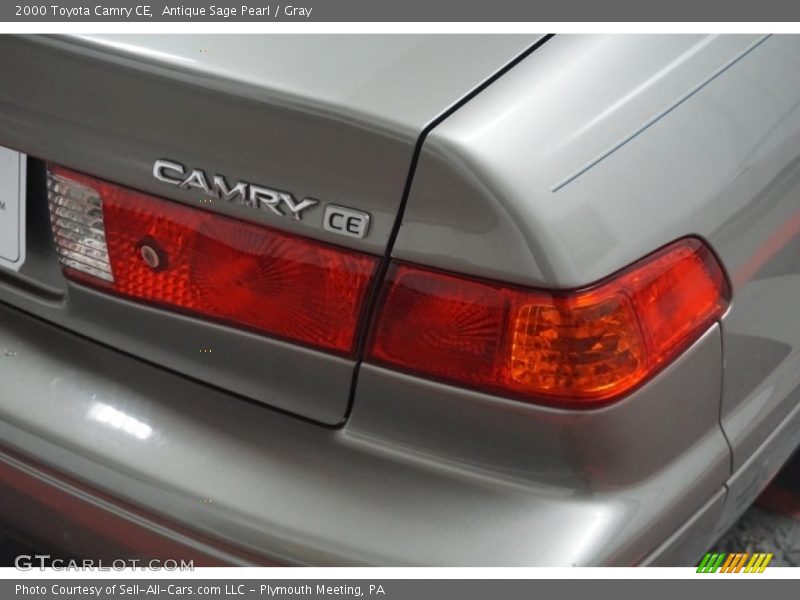 Antique Sage Pearl / Gray 2000 Toyota Camry CE