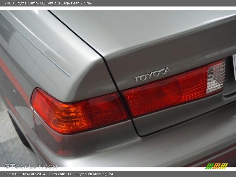 Antique Sage Pearl / Gray 2000 Toyota Camry CE