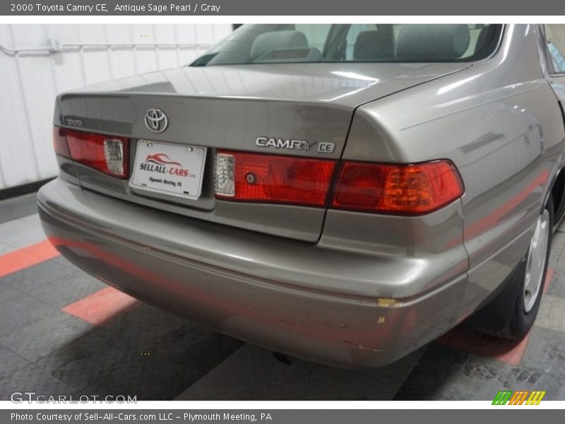 Antique Sage Pearl / Gray 2000 Toyota Camry CE