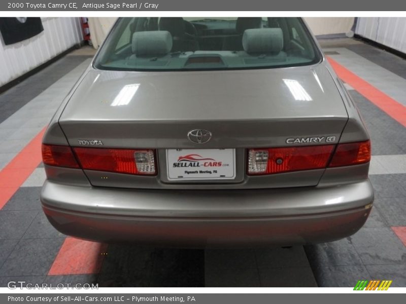 Antique Sage Pearl / Gray 2000 Toyota Camry CE