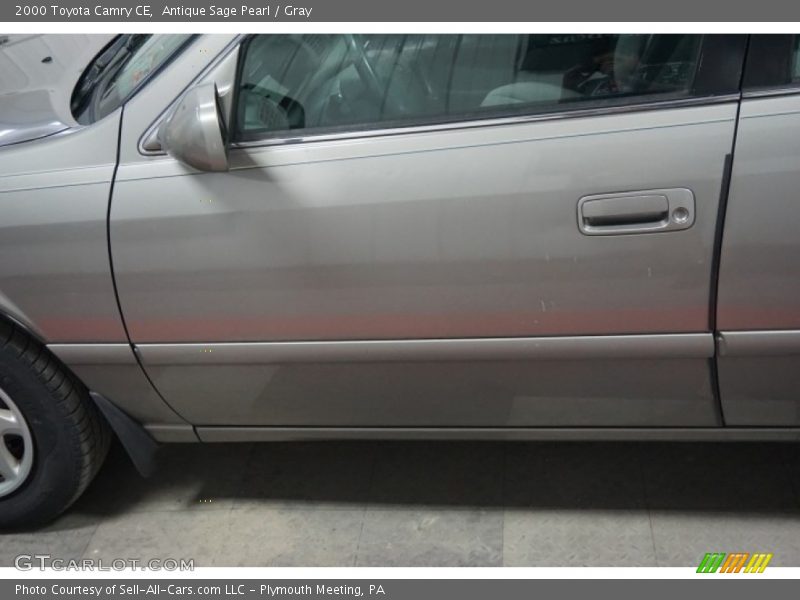 Antique Sage Pearl / Gray 2000 Toyota Camry CE