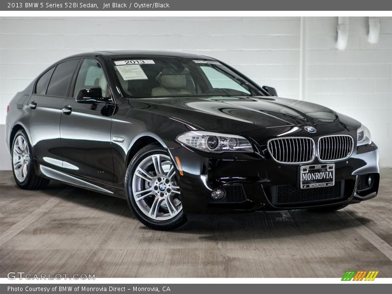 Jet Black / Oyster/Black 2013 BMW 5 Series 528i Sedan