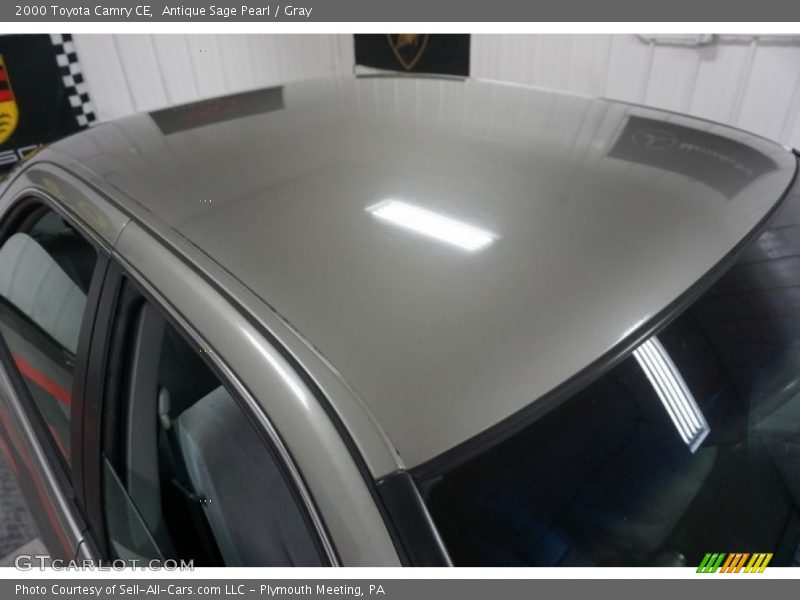 Antique Sage Pearl / Gray 2000 Toyota Camry CE