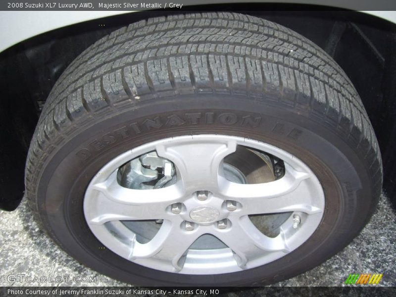 Majestic Silver Metallic / Grey 2008 Suzuki XL7 Luxury AWD