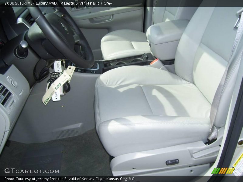 Majestic Silver Metallic / Grey 2008 Suzuki XL7 Luxury AWD