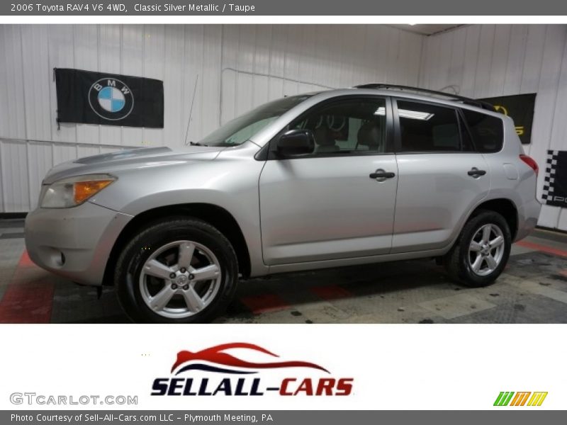 Classic Silver Metallic / Taupe 2006 Toyota RAV4 V6 4WD