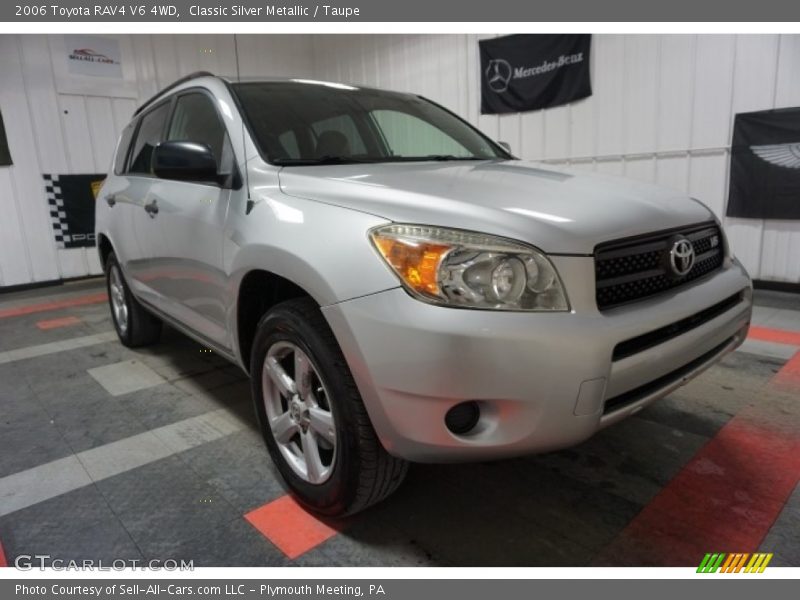 Classic Silver Metallic / Taupe 2006 Toyota RAV4 V6 4WD