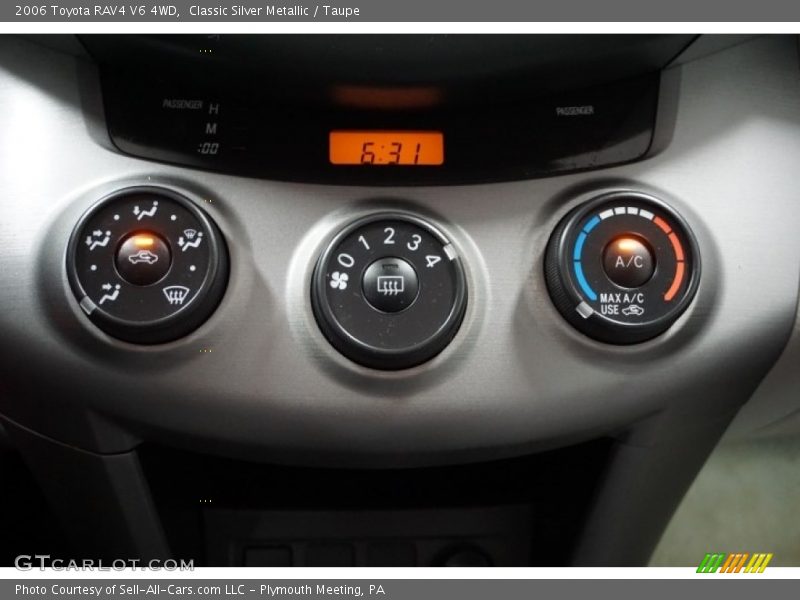 Classic Silver Metallic / Taupe 2006 Toyota RAV4 V6 4WD