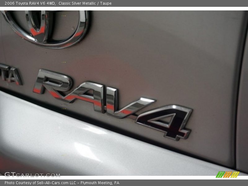 Classic Silver Metallic / Taupe 2006 Toyota RAV4 V6 4WD