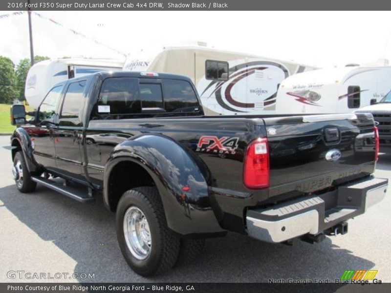Shadow Black / Black 2016 Ford F350 Super Duty Lariat Crew Cab 4x4 DRW
