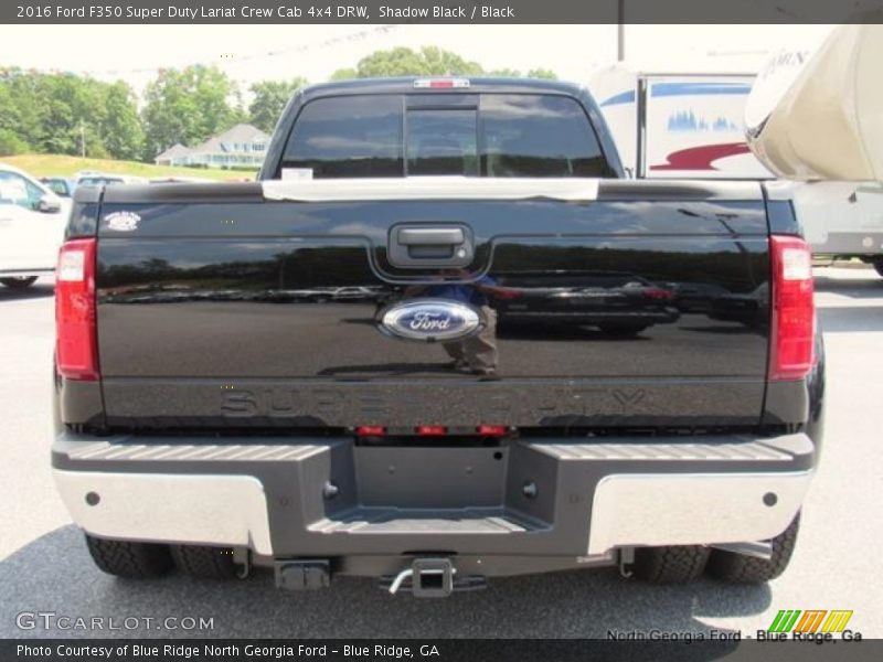 Shadow Black / Black 2016 Ford F350 Super Duty Lariat Crew Cab 4x4 DRW