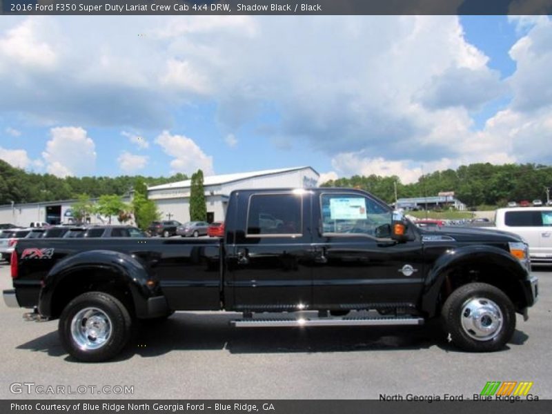 Shadow Black / Black 2016 Ford F350 Super Duty Lariat Crew Cab 4x4 DRW