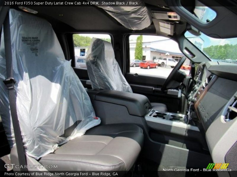Shadow Black / Black 2016 Ford F350 Super Duty Lariat Crew Cab 4x4 DRW