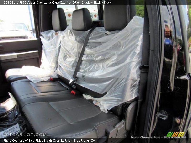 Shadow Black / Black 2016 Ford F350 Super Duty Lariat Crew Cab 4x4 DRW