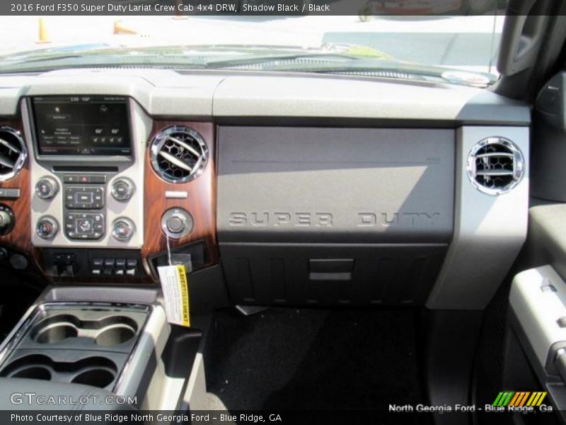Shadow Black / Black 2016 Ford F350 Super Duty Lariat Crew Cab 4x4 DRW