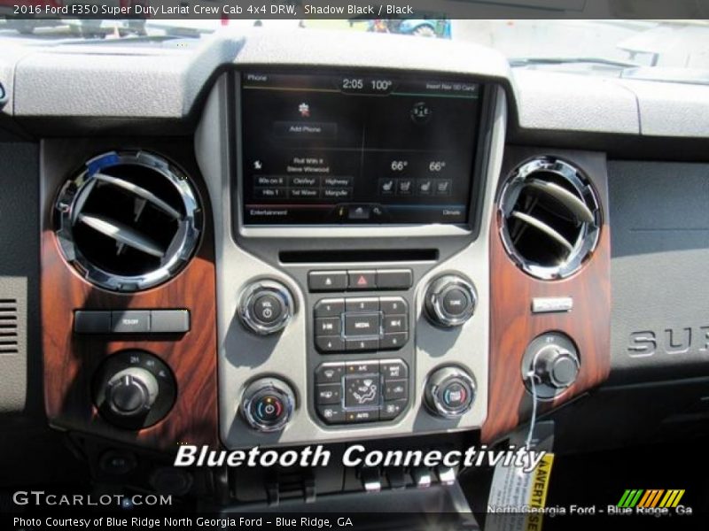Shadow Black / Black 2016 Ford F350 Super Duty Lariat Crew Cab 4x4 DRW