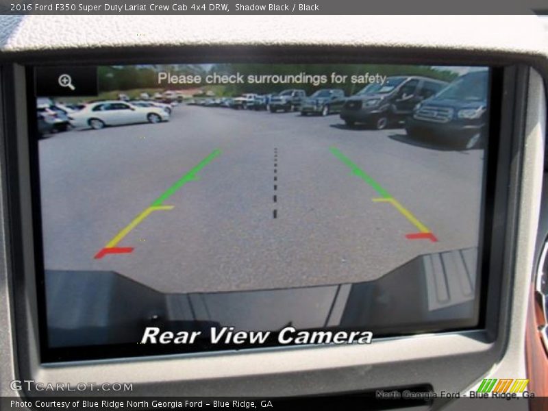 Shadow Black / Black 2016 Ford F350 Super Duty Lariat Crew Cab 4x4 DRW