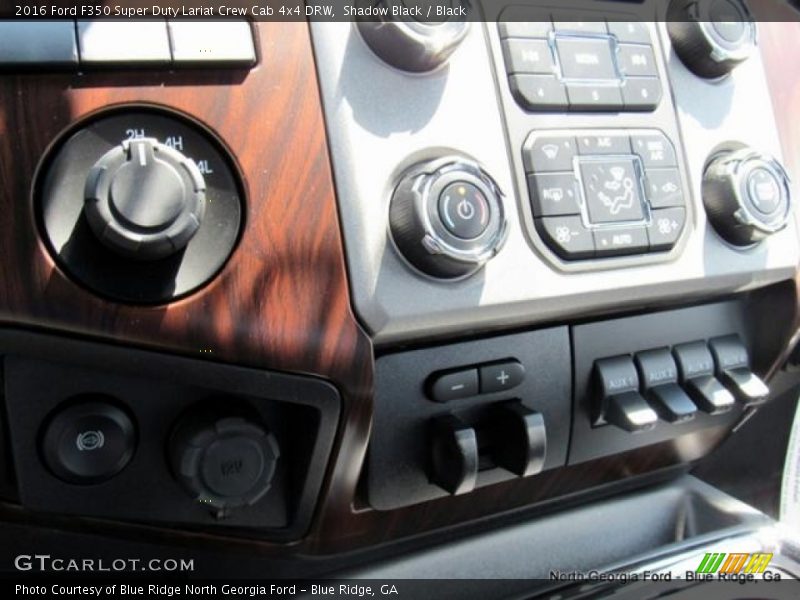 Shadow Black / Black 2016 Ford F350 Super Duty Lariat Crew Cab 4x4 DRW