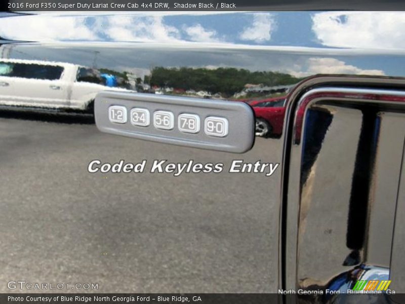 Shadow Black / Black 2016 Ford F350 Super Duty Lariat Crew Cab 4x4 DRW