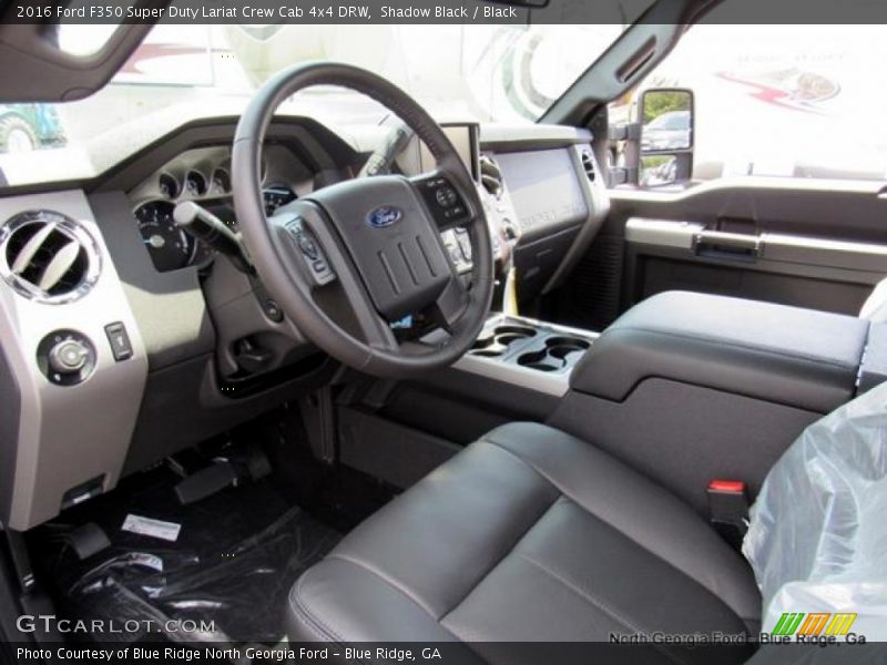 Shadow Black / Black 2016 Ford F350 Super Duty Lariat Crew Cab 4x4 DRW