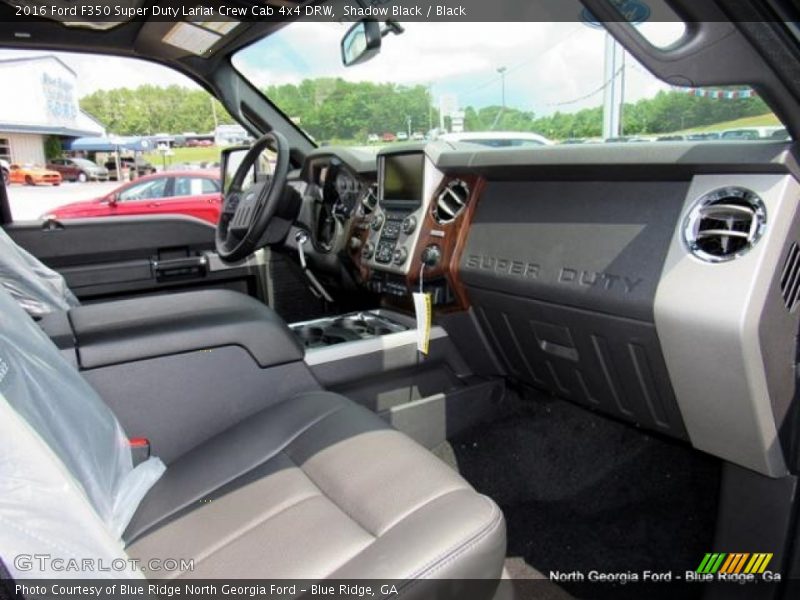Shadow Black / Black 2016 Ford F350 Super Duty Lariat Crew Cab 4x4 DRW