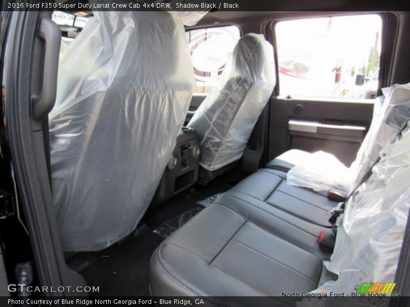 Shadow Black / Black 2016 Ford F350 Super Duty Lariat Crew Cab 4x4 DRW