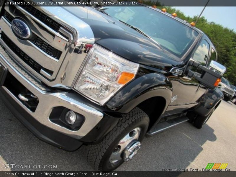 Shadow Black / Black 2016 Ford F350 Super Duty Lariat Crew Cab 4x4 DRW