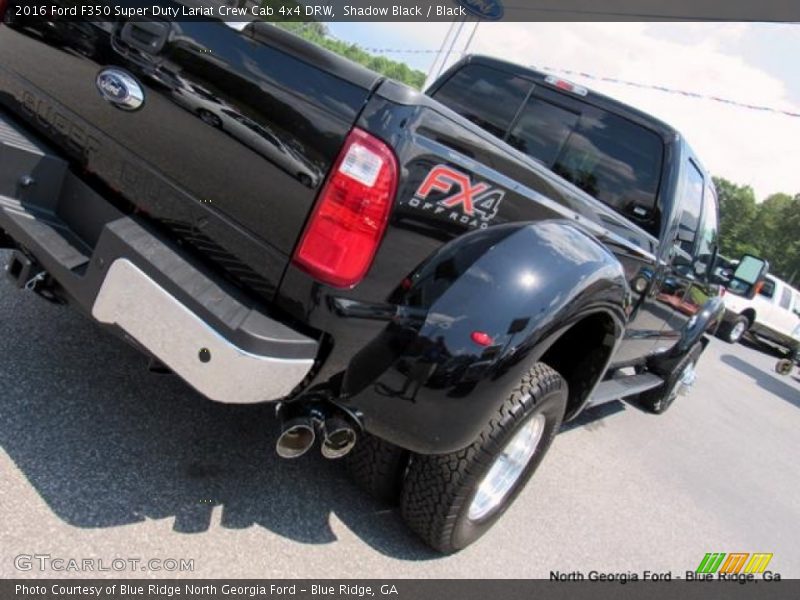 Shadow Black / Black 2016 Ford F350 Super Duty Lariat Crew Cab 4x4 DRW