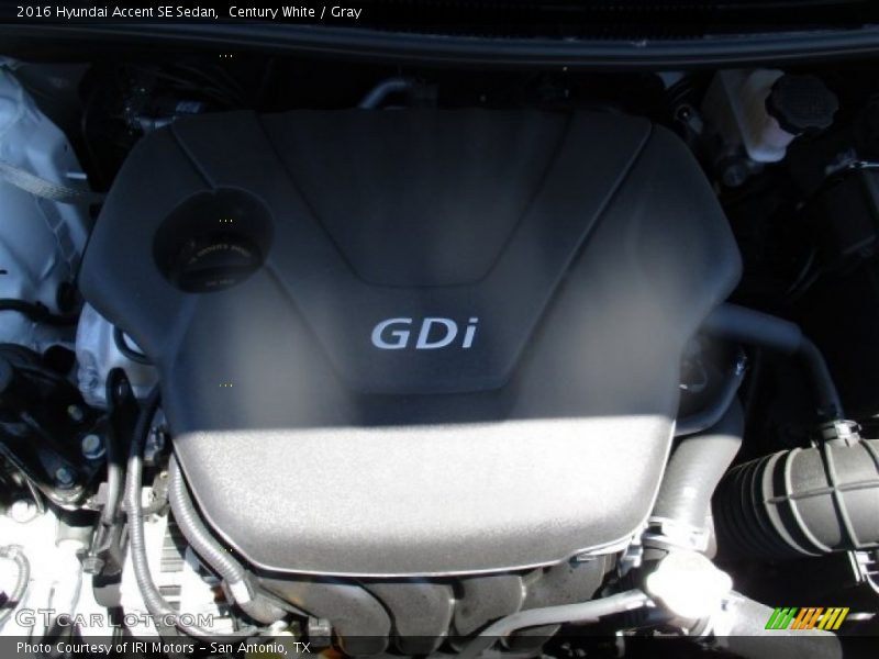 Century White / Gray 2016 Hyundai Accent SE Sedan