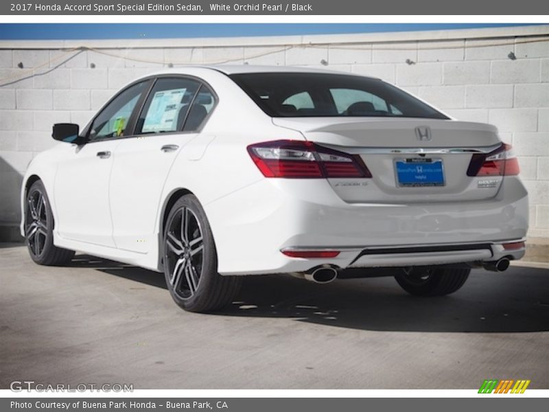 White Orchid Pearl / Black 2017 Honda Accord Sport Special Edition Sedan